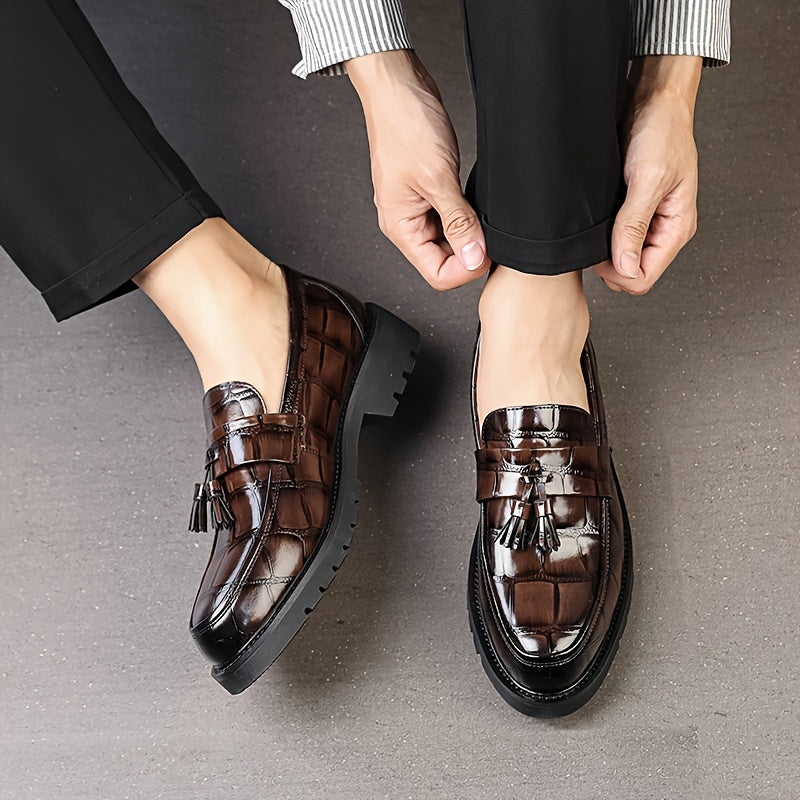Velano | Men Vintage Slip-On Loafers