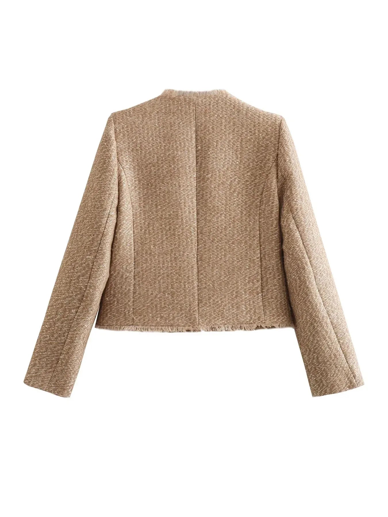 Chique Sarah Tweed-elegantie
